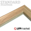 Standard35 vakráma léc, 50cm Standard35 vakráma léc, 50cm